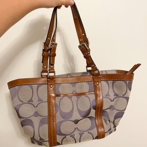 COACH Purple Purse
